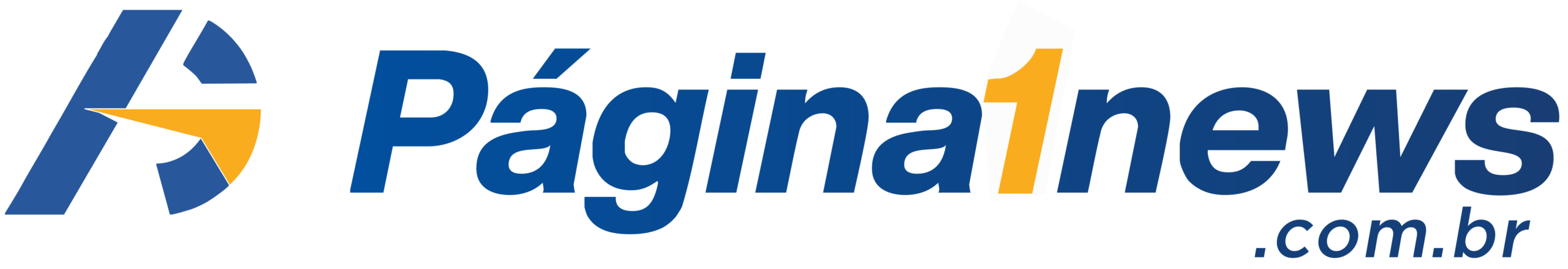 Logomarca Página1News