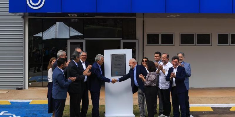 Lula participa de agenda em Nova Lima — Foto: Flávio Tavares