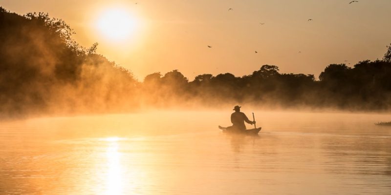 A Reserva Extrativista do Lago do Cuniã, em Rondônia, é a primeira a receber interesse de um adotante. Foto: André Dib