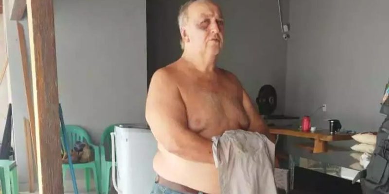 Rolf Ferdinand Matzkeit foi preso em um rancho em Coxim (Foto: Divulgação)