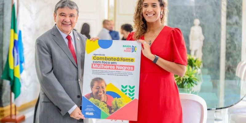 Dias e Anielle: cada real investido em enfrentar a desigualdade retornará para a sociedade - Imagem - Roberta Aline/MDS