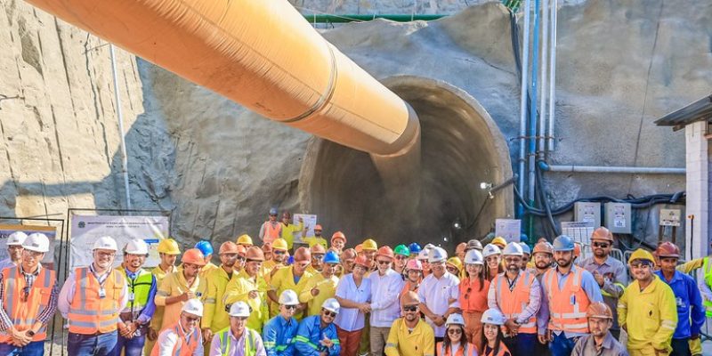 Lula conheceu um dos túneis por onde a água será transportada para abastecer 54 municípios -  Foto: Ricardo Stuckert