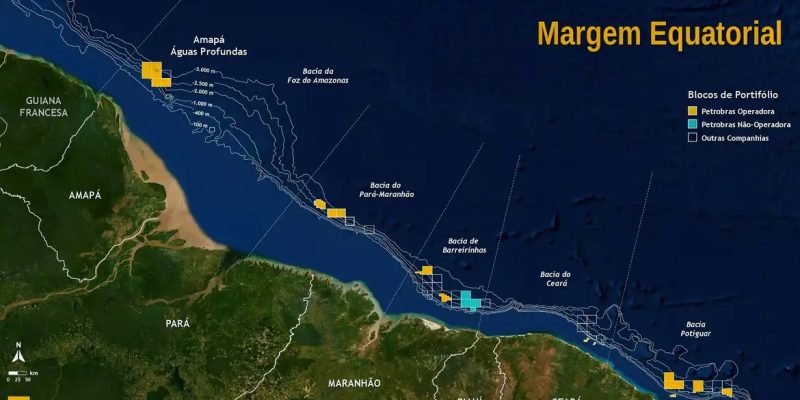 Costa norte do Brasil surge com fragmentação de supercontinente
