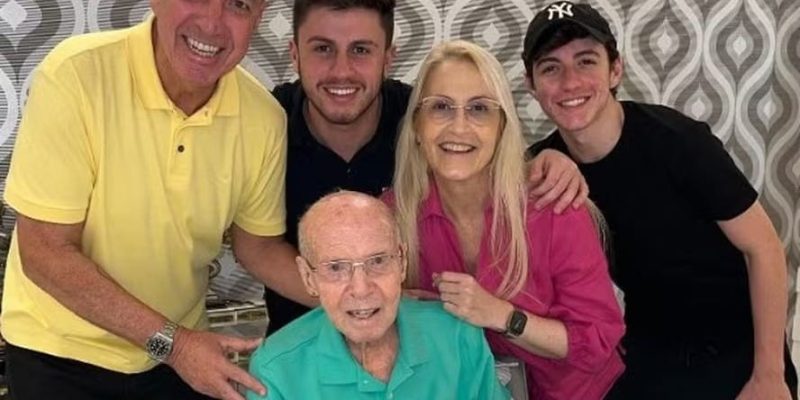 Conheça a família que esteve ao lado de Zagallo — Foto: Reprodução/Redes sociais