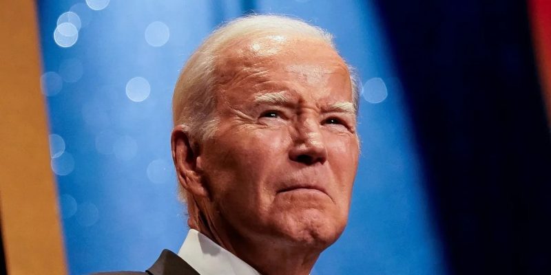 Presidente norte-americano, Joe Biden
Elizabeth Frantz