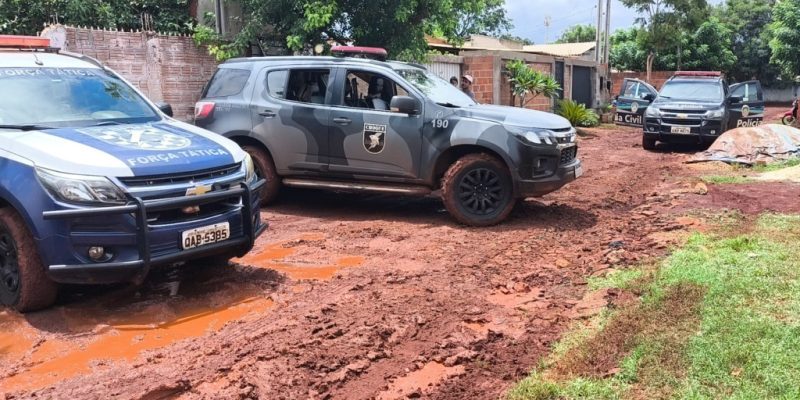 Casa onde 'Galo Cego' estava escondido (Foto: Sidnei Bronka/Ligado Na Notícia)