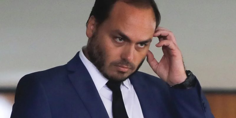 Carlos Bolsonaro, o Carluxo, filho do ex-presidente Jair Bolsonaro.