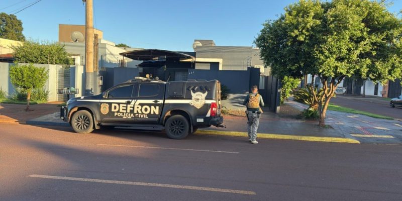 Um homem foi preso em DOurados (Foto: Divulgação/PC)
