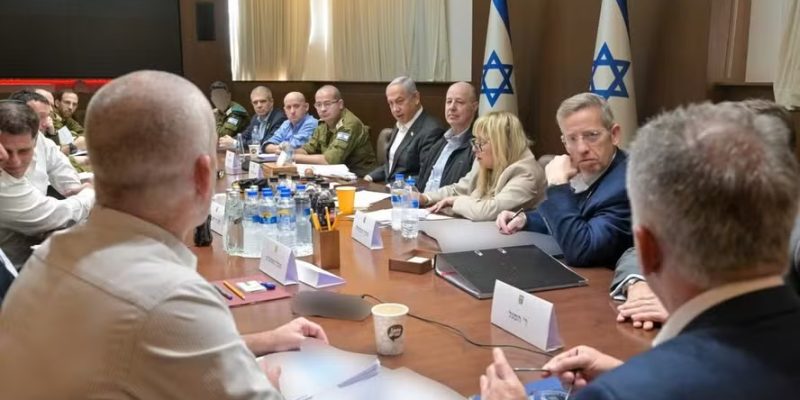 Gabinete de Segurança de Israel se reúne para discutir acordo de cessar-fogo em Gaza — Foto: Reprodução/X