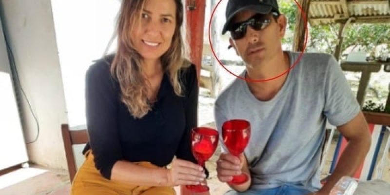 A mulher e o filho, o médico Bruno Gemilaki Dal Poz, de 28 anos