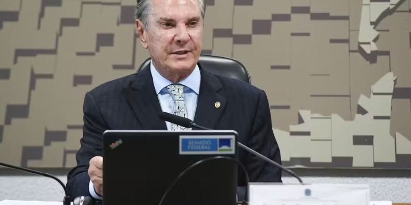 Ex-presidente Fernando Collor de Mello, hoje detido em Alagoas — Foto: Jefferson Rudy