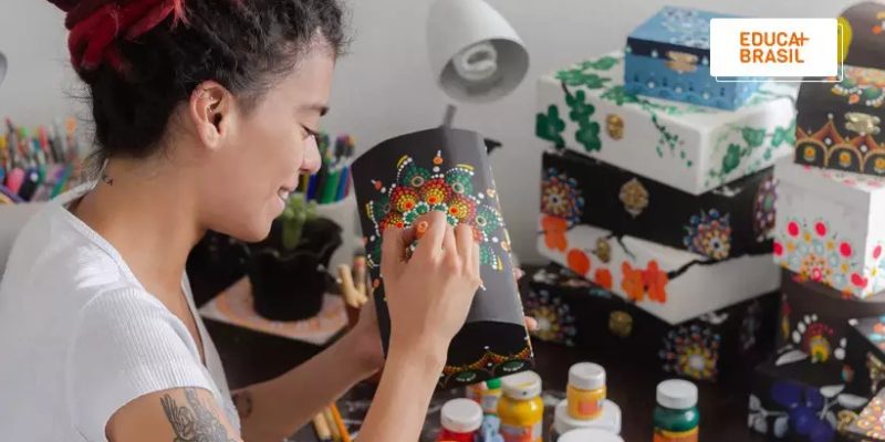 A economia criativa é dividida em áreas como Consumo, Mídias, Cultura e Tecnologia
