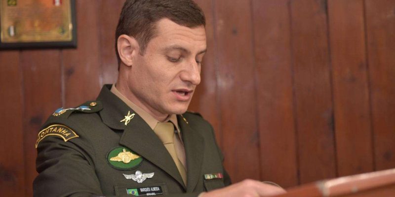 O tenente-coronel Guilherme Marques de Almeida é comandante do 1º Batalhão de Operações Psicológicas do Exército