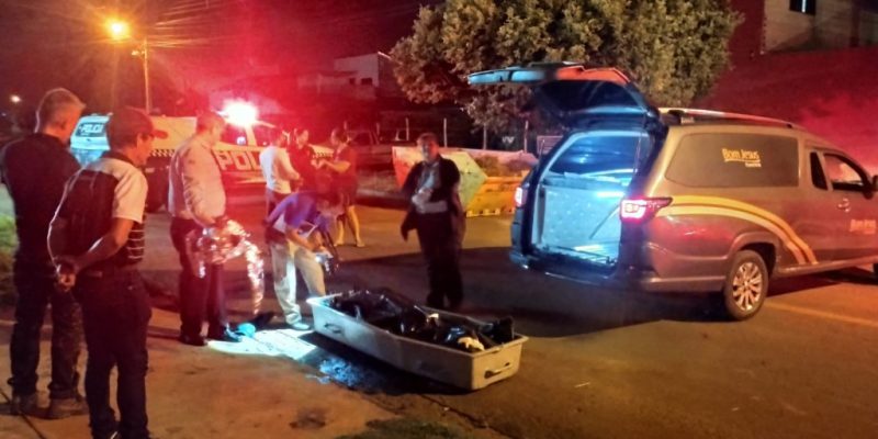 Wagner morreu antes da chegada do socorro (Fotos: Leandro Holsbach)