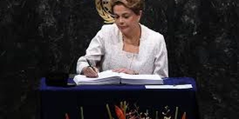Dilma: nova presidente do banco dos Brics (JEWEL SAMAD / Equipe/Getty Images)