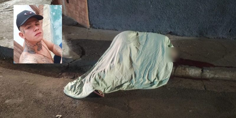 Kennyd Anderson José Antunes de Oliveira executado em frente sua casa