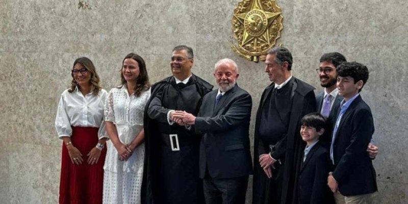 Posse de Flávio Dino no STF (22/2/2024) - Imagem: Benjamin Figueredo