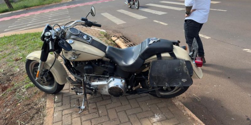 Glauco Lopes Pinheiro pilotava sua moto Harley-Davidson Fat Boy pela Avenida Presidente Vargas