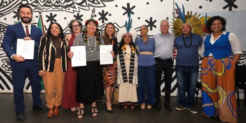 Joenia Wapichana, evidenciou a participação dos órgãos do governo no fortalecimento dos povos originários