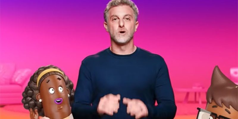 Luciano Huck é sócio e principal porta-voz do programa de fidelidade Familhão (Crédito: Reprodução)
