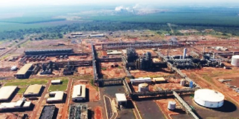 Unidade de Fertilizantes Nitrogenados da Petrobras em Três Lagoas