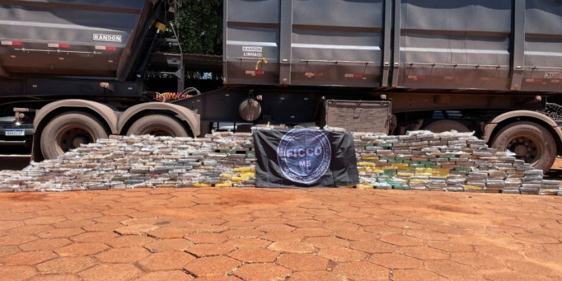 PF apreende 400kg de cocaína, maior do ano em Campo Grande - Imagem - Polícia Federal/MS