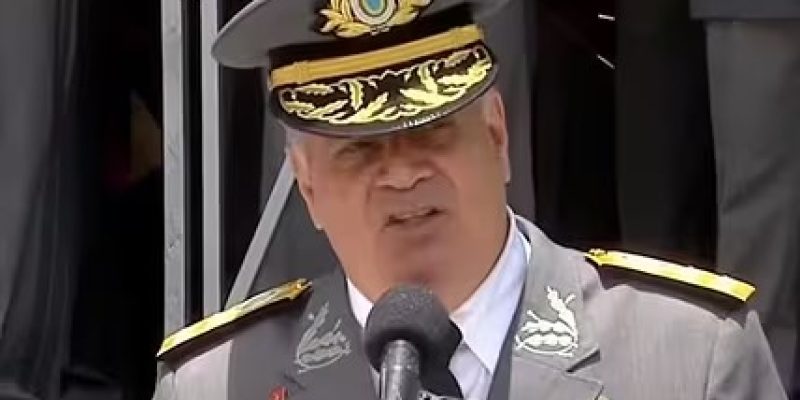 O então comandante do Exército, general Marco Antônio Freire Gomes — Foto: Reprodução/TV Brasil