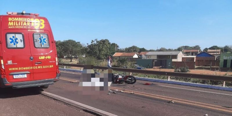 Acidente ocorreu no trevo em direção a Campo Grande