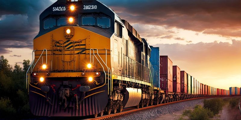 A partir do estudo, observou-se um aumento do uso deste modal, principalmente no transporte de granel agrícola. | Crédito: Adobe Stock