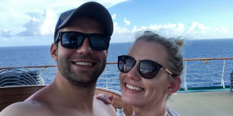 Hiales Scarpine Fodra, que atuava em Naviraí e sua esposa  Daniela Schulz Froda - Imagem Facebook