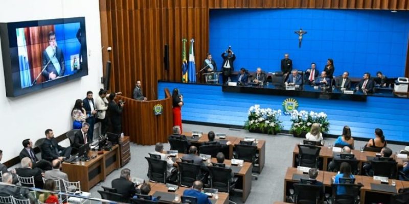 Cerimônia será realizada no saguão da Alems no próximo dia 25 de junho - Imagem - Bruno Rezende