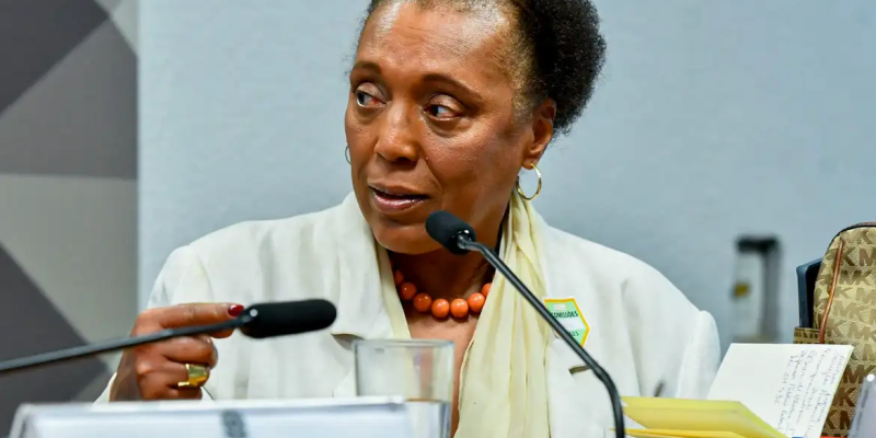 Vera Lúcia Araújo foi impedida de ingressar em palestra