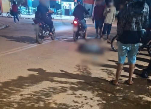 Vítima caída na Rua Indianópolis enquanto aguardava socorro
