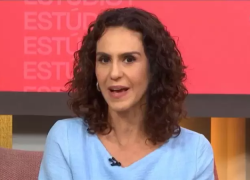 Imagem - Colunista de O Globo, era acompanhada de perto pelos investigados Daniel Vorcaro e Thiago Miranda Reprodução/TV