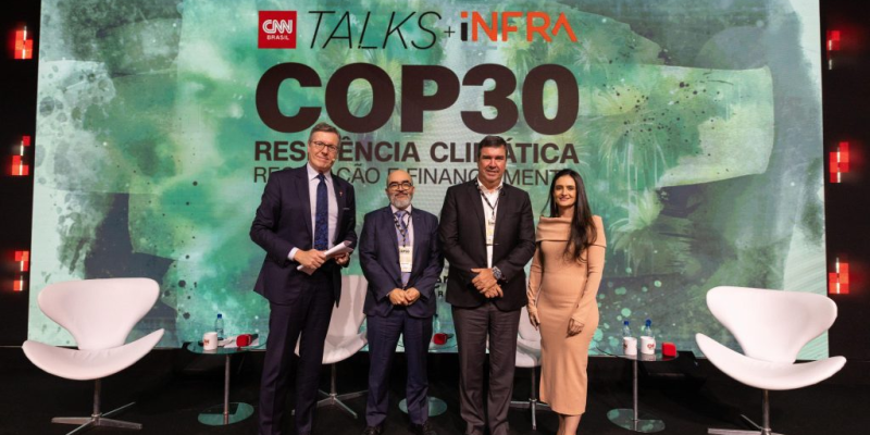 Governador participou de evento nacional em Brasília - Imagem - CNN Talks: COP30