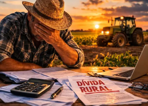 7,6% dos produtores que contrataram empréstimos como pessoas físicas estavam com parcelas atrasadas