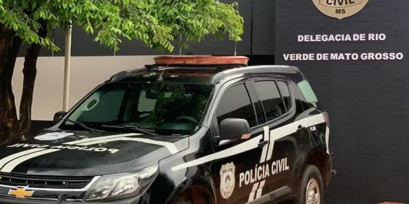 Delegacia de Polícia de Rio Verde de Mato Grosso — Foto: Redes sociais