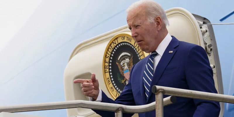 Atual presidente dos EUA, Joe Biden — Foto: REUTERS/Kevin Lamarque