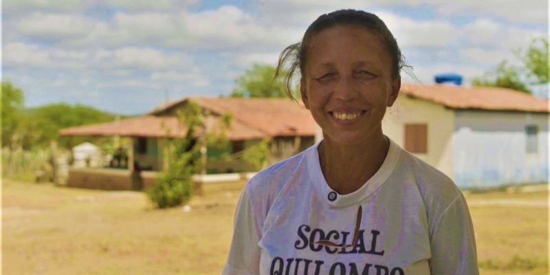 Maria Auxiliadora viu sua rotina mudar com a chegada da água à sua região. (Foto: Yasmin Fonseca/MIDR)