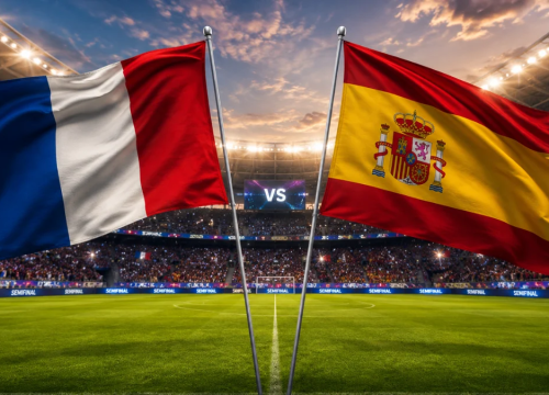 Até hoje, França e Espanha se enfrentaram apenas uma vez em Copas do Mundo