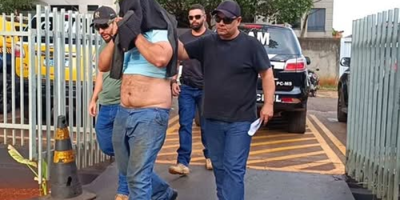 Gabriel Souza Vitório Barbosa, apontado como autor de dois estupros em Dourados (Foto: Reprodução)