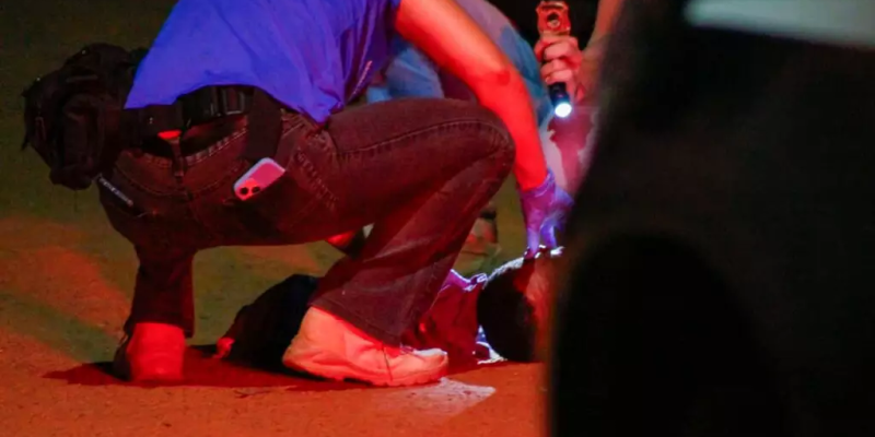 Disparos atingiram o rosto e tórax de Marco Aurélio. (Foto: Juliano Almeida)