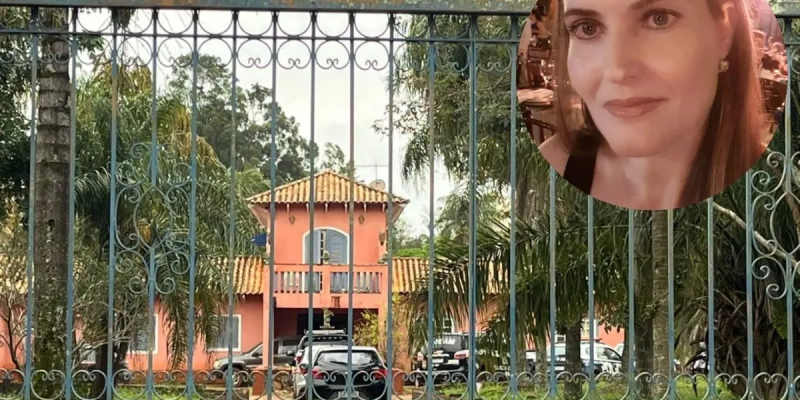 Casa onde a vítima foi encontrada sem vida (Foto: Débora Ricalde)