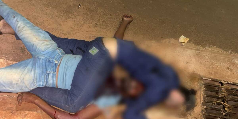 Vítima acabou caindo por cima do suspeito (Foto Divulgação)