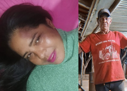 Rosenilda e Reginaldo, vítimas que morreram em bar de Nioaque. — Foto: Redes sociais/Reprodução