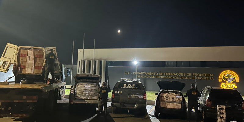 Materiais apreendidos foram avaliados em aproximadamente R$ 700 mil - Imagem -