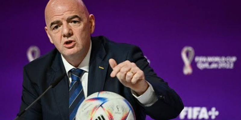 Infantino é presidente da Fifa desde 2016
FABRICE COFFRINI / AFP