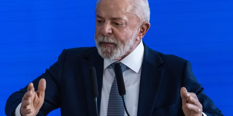 Presidente Lula no Palácio do Planalto — Foto: Brenno Carvalho