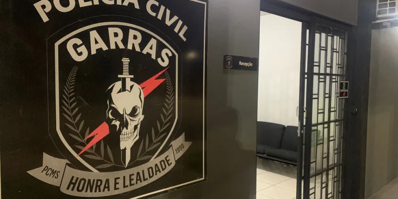 Sede do Garras, em Campo Grande. — Foto: Adriano Fernandes