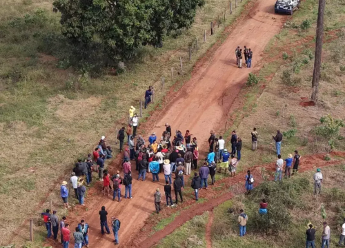 Fazenda Limoeiro, em Amambai, já havia sido invadida em abril